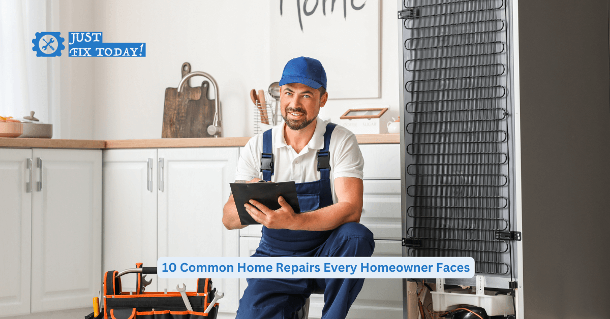 Top 10 Common Home Repairs Every Homeowner Faces